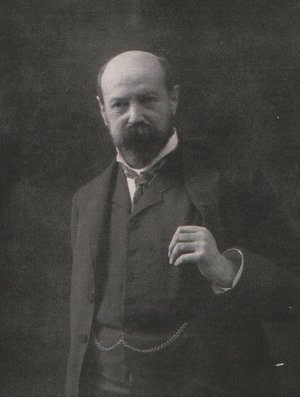 Porträt von Alfred Messel, um 1909