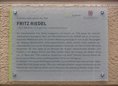 Ansicht Gedenktafel Fritz Riedel - 1950