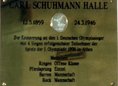 Ansicht Gedenktafel Carl Schuhmann - 1996