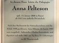 Ansicht Gedenktafel Anna Pelteson - 2009