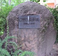 Ansicht Gedenktafel Otto Suhr - Kreuzberg