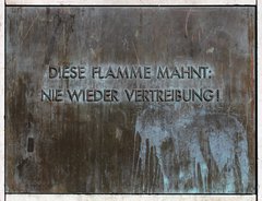 Ansicht Gedenktafel Deutsche Einheit - 1990 - Westend