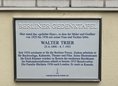 Ansicht Gedenktafel Walter Trier - 2024