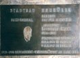 Ansicht Gedenktafel Stadtbad Neukölln