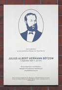Ansicht Gedenktafel Julius Albert Hermann Bötzow - 2014 - Prenzlauer Berg