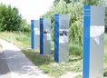 Ansicht Gedenktafel Lager Kaulsdorfer Straße 90 - Stele 1 - 2013