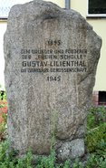 Ansicht Gedenktafel Gustav Lilienthal - Tegel