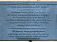 Ansicht Gedenktafel Märzrevolution 1848 - Die erste angegriffene&nbsp;&hellip;