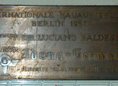 Ansicht Gedenktafel Internationale Bauausstellung Berlin 1957&nbsp;&hellip; - 1957