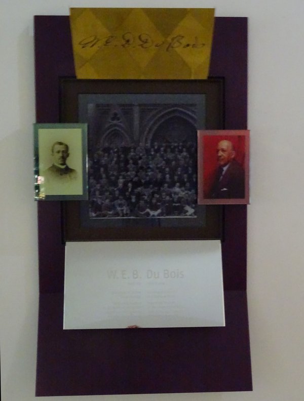 Ansicht Gedenktafel William E. B. Du Bois