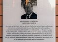 Ansicht Gedenktafel Manfred Freiherr von Richthofen