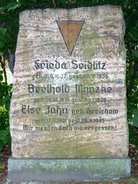 Ansicht Gedenktafel Frieda Seidlitz - Berthold Manzke - Else&nbsp;&hellip; - Weißensee