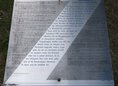 Ansicht Gedenktafel "Stammlager III D" - 2002
